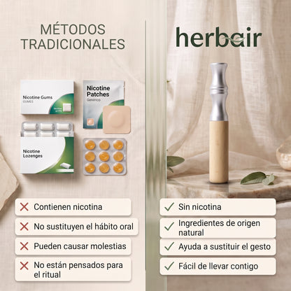 Herbair™ La alternativa natural al hábito.