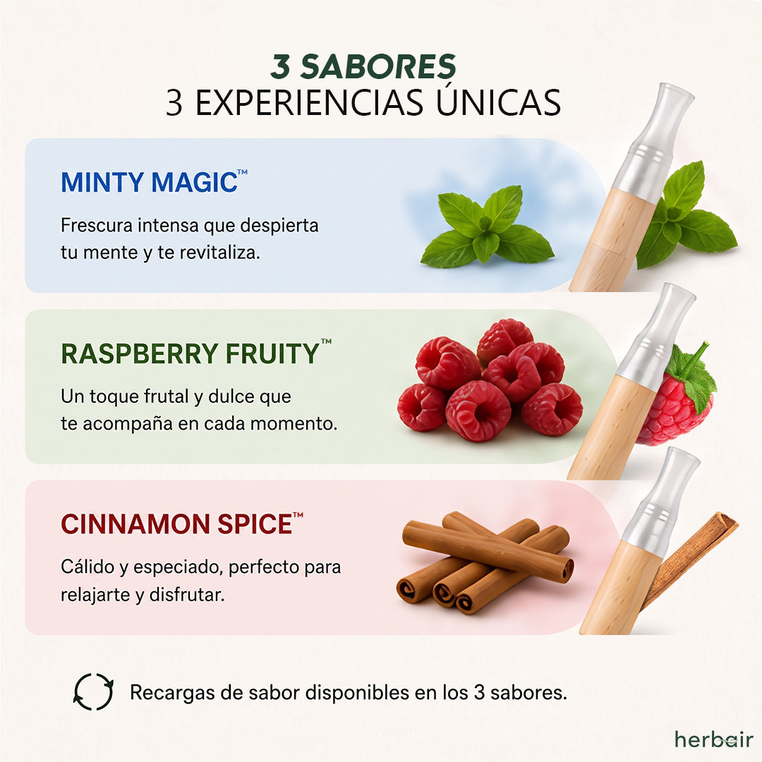 Herbair™ La alternativa natural al hábito.