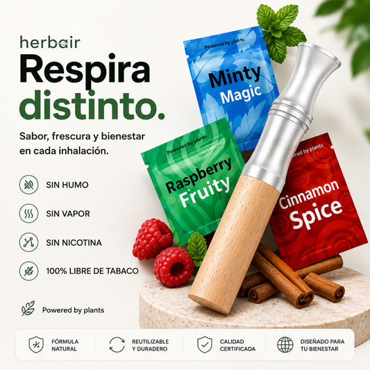 Herbair™ La alternativa natural al hábito.