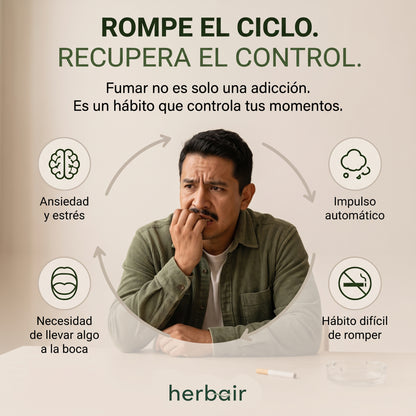 Herbair™ La alternativa natural al hábito.