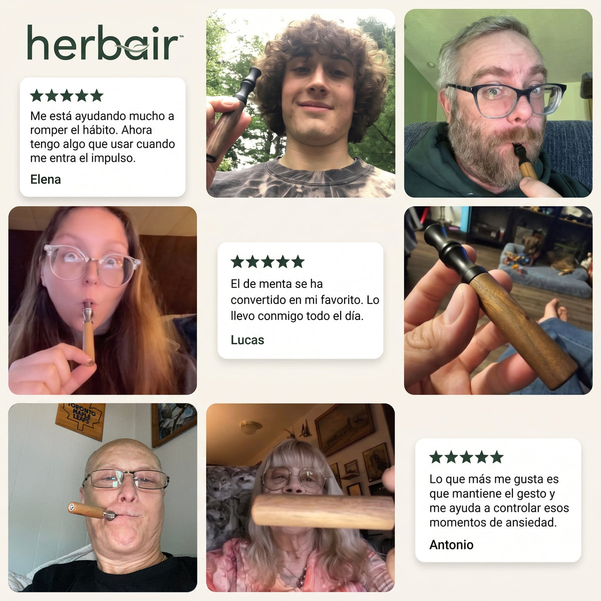 Herbair™ La alternativa natural al hábito.